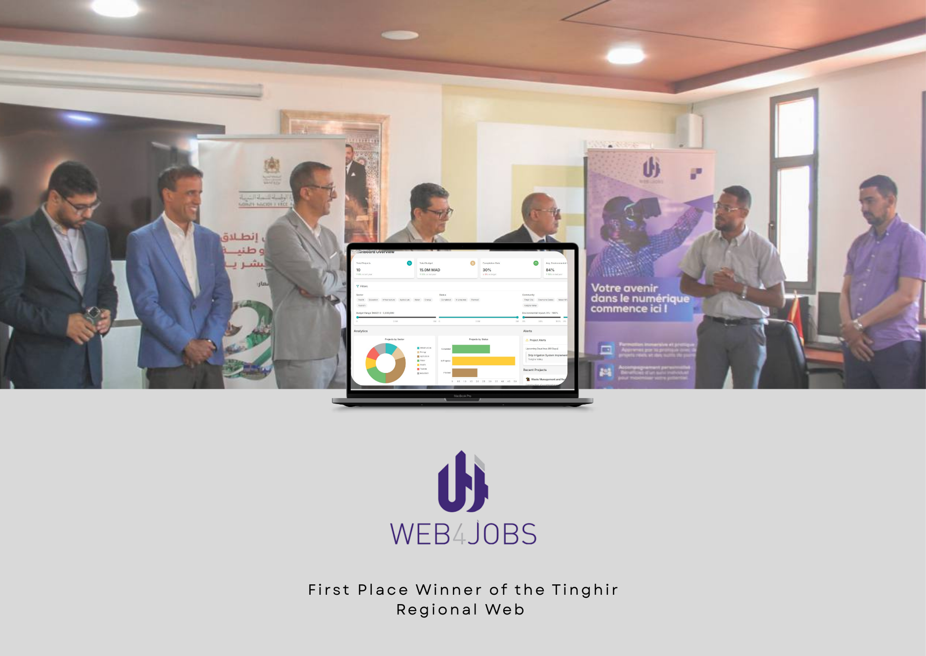 INDH MAP – First Place Winner of the Tinghir Regional Web Hackathon